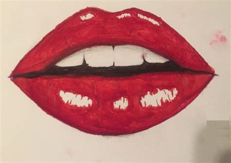 17 Easy Lips Drawing Ideas For Beginners To Try.